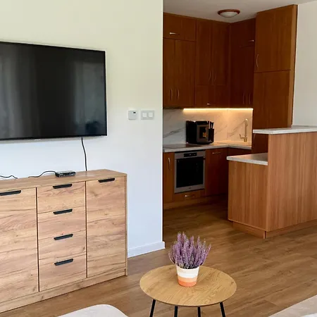 شقة Uroczy Nad Junem W Mragowie *